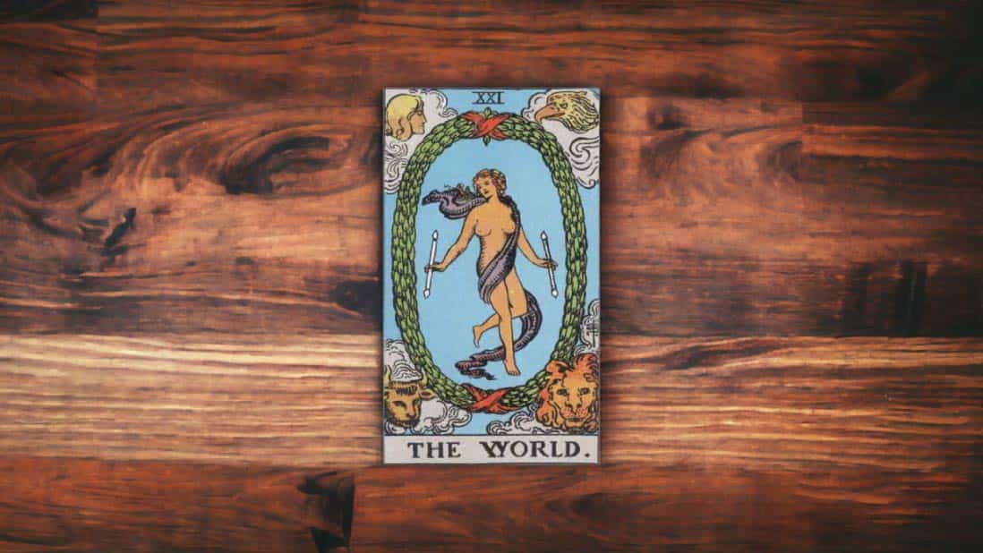 carta tarot el mundo