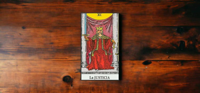 la justicia en el tarot